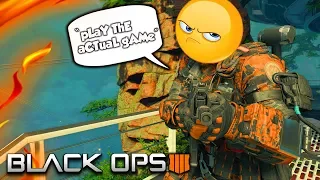 "pLaY ThE aCTuaL gAMe" (Black Ops 4 Knife Only Rage Reactions)