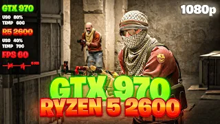 Ryzen 5 2600 Counter Strike | Teste Na GTX 970 + Ryzen 5 2600 (Benchmark)