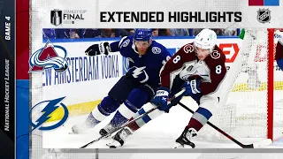 Colorado Avalanche vs Tampa Bay Lightning Cup Final, Gm4 Jun 22, 2022 HIGHLIGHTS