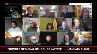 Frontier Regional School Committee Meeting - February 5, 2021