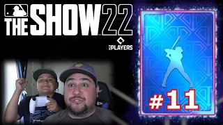 LUMPY IS UNSTOPPABLE WITH THE DIAMONDS! | MLB The Show 22 | PACK RIPS WITH LUMPY #11