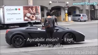 Lamborghini Gallardo ile Kız Tavlamak [ PARA AVCISI KIZ ]  ( Türkçe Altyazı )