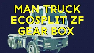 #mantruck #gearbox zf ecosplit 16s