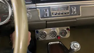 Cold start - 1969 Dodge Dart GTS