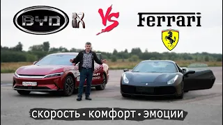 Han против Ferrari | Тест на треке | Разгон - Торможение | Кто Лучше?