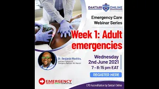 Approach to common Adult Emergencies