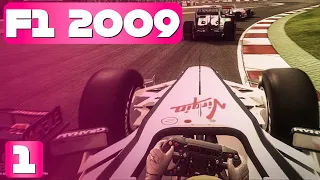 A DREAM DEBUT | F1 2009 Career Mode | Part 1