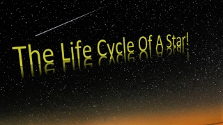 The Life Cycle Of A Star With Professor Brian Cox - GCSE