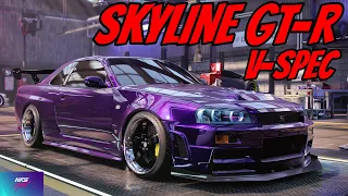 Rebuilding Nissan Skyline GTR R34  - Need for Speed Heat Gameplay 4K