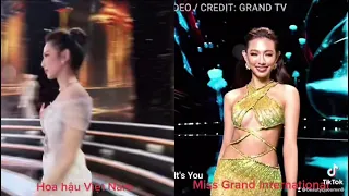 Hoa hậu Nguyễn Thúc Thuỳ Tiên với một hành trình đầy cố gắng.