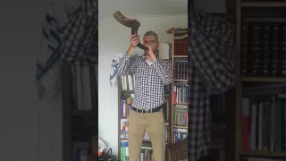 Sjofar blowing for Rosh Hashanah #Shofar5778