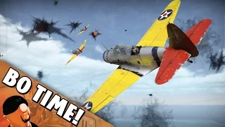 War Thunder - TBD-1 Devastator "Barrel of Fun"