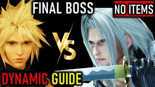 SEPHIROTH & JENOVA LIFECLINGER Full Battle FINAL Boss Guide | Dynamic Mode No Items | FF7 Rebirth