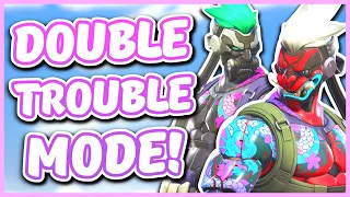 THE #1 DOUBLE TROUBLE PLAYER IN OVERWATCH 2 (Funny Moments)