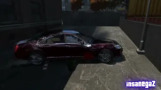 GTA IV 2012 Mercedes-Benz S65 AMG Crash Testing (Reupload)