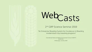2nd GRP Science Seminar 2019