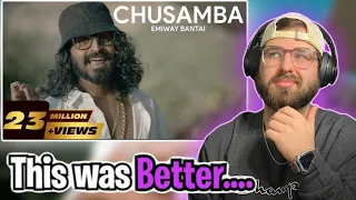 AMERICAN REACTS | EMIWAY - "CHUSAMBA"