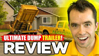 The Ultimate DUMP TRAILER for Landscaping! (Watch This Before Buying)