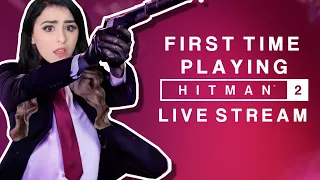 FIRST TIME PLAYING HITMAN 2 | LIVE STREAM | (IT'S FREE ON PS+ BABEEEE)