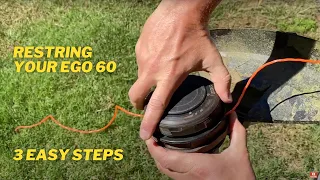 Replacing the String Trimmer Line on the EGO 60 56Volt Trimmer