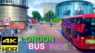 London Bus Rides 🇬🇧 Route 188 🚍 North Greenwich Station To Russell Square