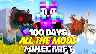 I Survived 200 Days with ALL THE MODS in Minecraft! [FULL MOVIE]