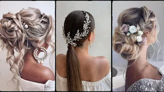 10 Stunning Bridal Hairstyles for Your Dream Wedding Look 2024 #bridal # trending #bride