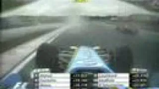 the best formula 1 (f1) crashes and passes of 2006 season