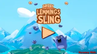 Grizzy & the Lemmings Lemmings Sling Gameplay for Kids