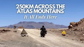 England to the Sahara by Motorcycle | Part 5: 250km Across the Atlas Mountains to an Oasis