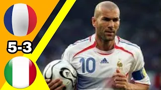 ملخص نهائي كأس العالم 2006 - فرنسا ضد إيطاليا🔥🔥 1 - 1 (3-5) تعليق عصام الشوالي......