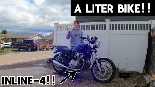 I bought my first 1000cc bike!