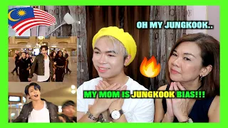 [REACTION With Mom] BTS Performs "ON" at Grand Central Terminal for The Tonight Show!