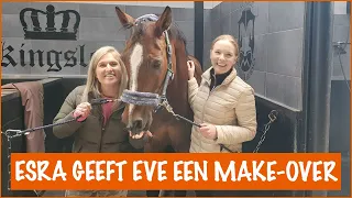 De glitter make-over van Eve | PaardenpraatTV