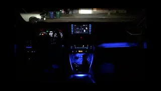 2019 - 2021 Toyota RAV4 Ambient Lightning Follow Up & Footwell Light Installation