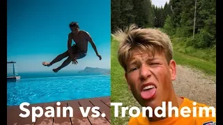 Spain vs. Trondheim | Vlog 27² Klæbo-brothers