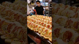 korean market burger master - korean street food
