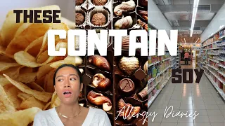 COMMON GROCERY ITEMS THAT CONTAIN SOY | Allergy Diaries