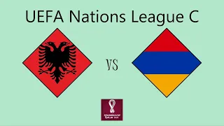 Albania vs Armenia - UEFA Nations League (Group C3)