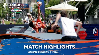 Teqball World Series 2024 - Madrid | Women's Singles, Final | Highlights