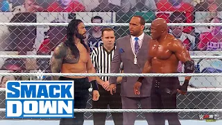 FULL MATCH - Roman Reigns vs. Bobby Lashley - Steel Cage Match