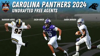 WHO MAKES THE CUT??? - Carolina Panthers 24' Undrafted Free Agents