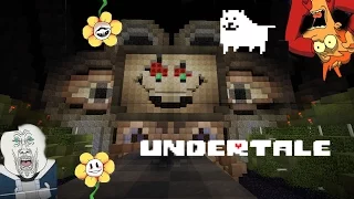 OMEGA FLOWEY В MINECRAFT:СРАЖЕНИЕ С БОССОМ OMEGA FLOWEY в  MINECRAFT