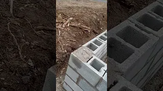 laying a  block foundation