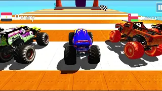 Monster Car Stunt Driving Simulator #15  - Gadi Game - Android Games