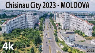 Chisinau City , Moldova 4K By Drone 2023