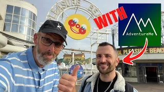 I visit Blackpool Pleasure Beach for the first time in 20 Years! with AdventureMe