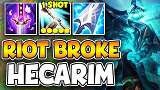 Hecarim is more broken than EVER with the Reworked Youmuus (RIOT MESSED UP)