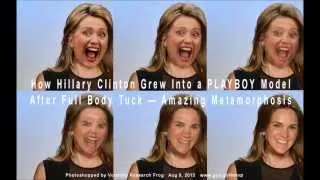 How Digital Surgery Made Hillary Clinton a Beautiful PLAYBOY Model in 39 secs #337