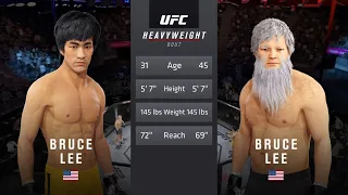 EA Sports UFC 4 | Bruce Lee vs OLD Bruce Lee